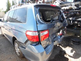 2005 HONDA ODYSSEY EX-L IGHT BLUE 3.5L AT A18817